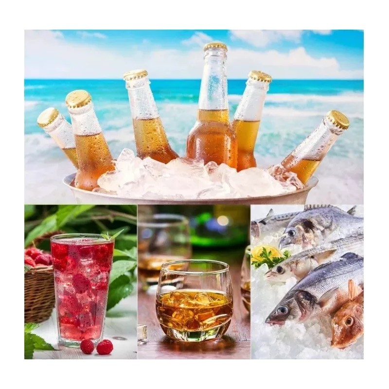 Extreme Beauty Hielo 2 Molde Para 36 Cubos De Hielo