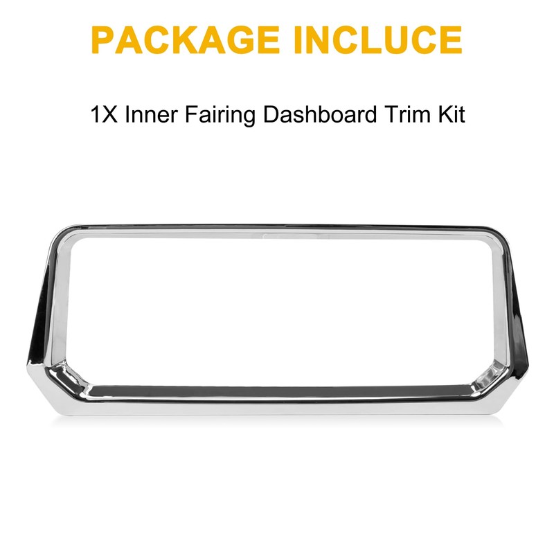 Inner Fairing Dashboard Trim Kit - PSLER Fiber Stereo Speedometer