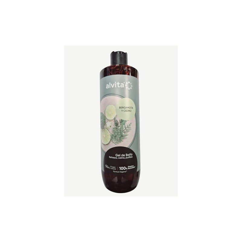 Alvita Bergamot and Cedar Wood Shower Gel 400 ml
