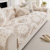 XSlive Boho Plush Couch Covers for Sofa Washable, Fuzzy Soft