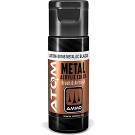 Atom Metallic Black