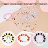 Jollin 2100pcs Letter Beads Charms Bracelet Necklace Earring Jewellery Making