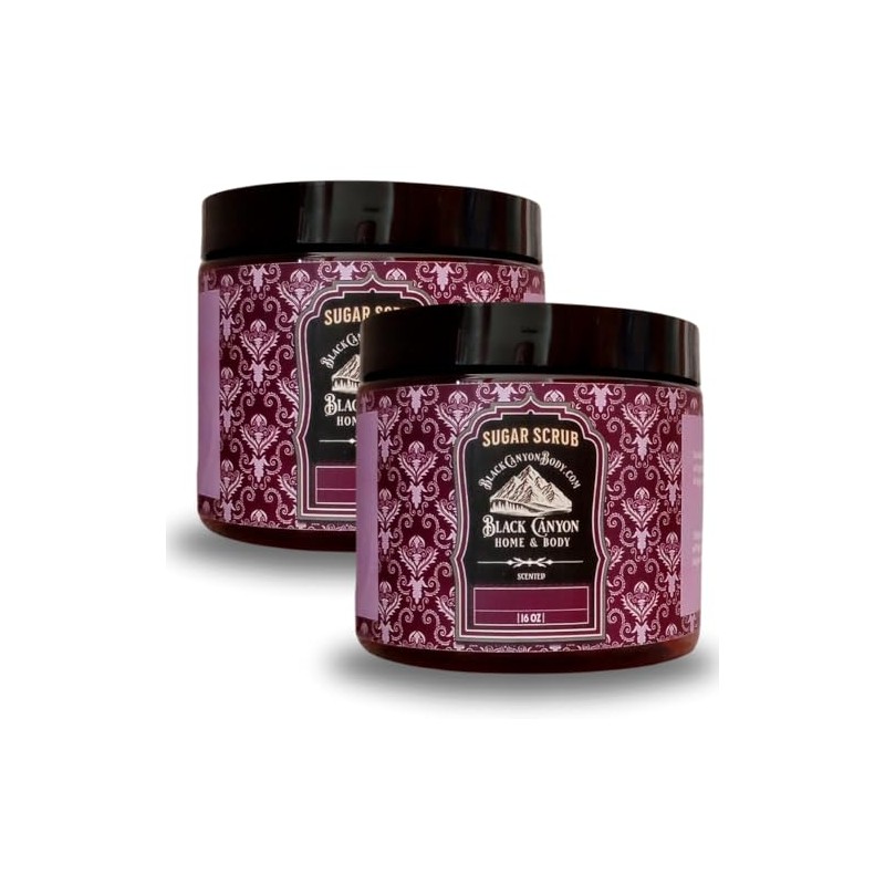 Pumpkin Latte Scented Sugar Scrub, 16 Oz (2 Pack)