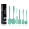 Silicone Spatulas Set, Rubber Spoon Spatula Heat Resistant Spoonula One