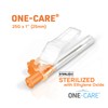 ONE-CARE 25 Gauge x 1 inch (25mm), Individually Wrapped, Box