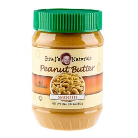Brad's Organic, Brad Natural Peanut Butter Smoot, 18 Oz