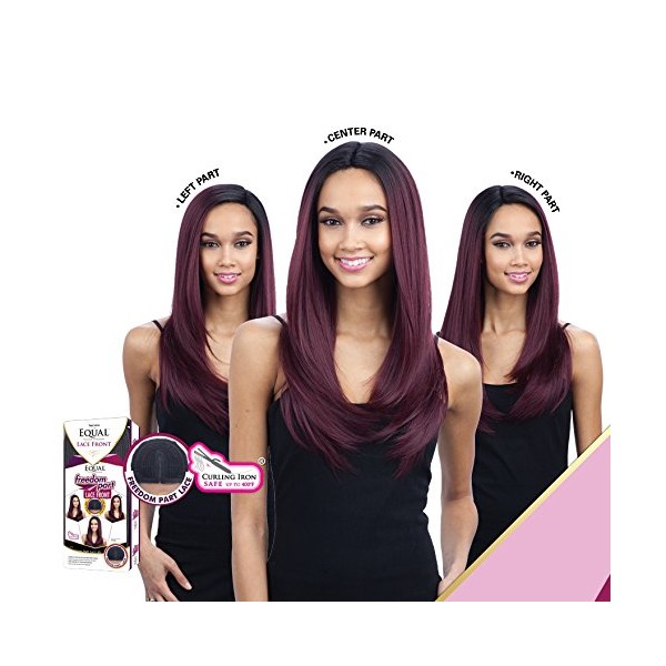 FreeTress Equal Freedom Part Lace Front Wig - LACE 201 (26") (4 Medium Brown)