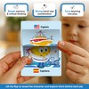 Kidrox Sensory Learn Professions Bilingual Flash Cards for Toddlers 2+