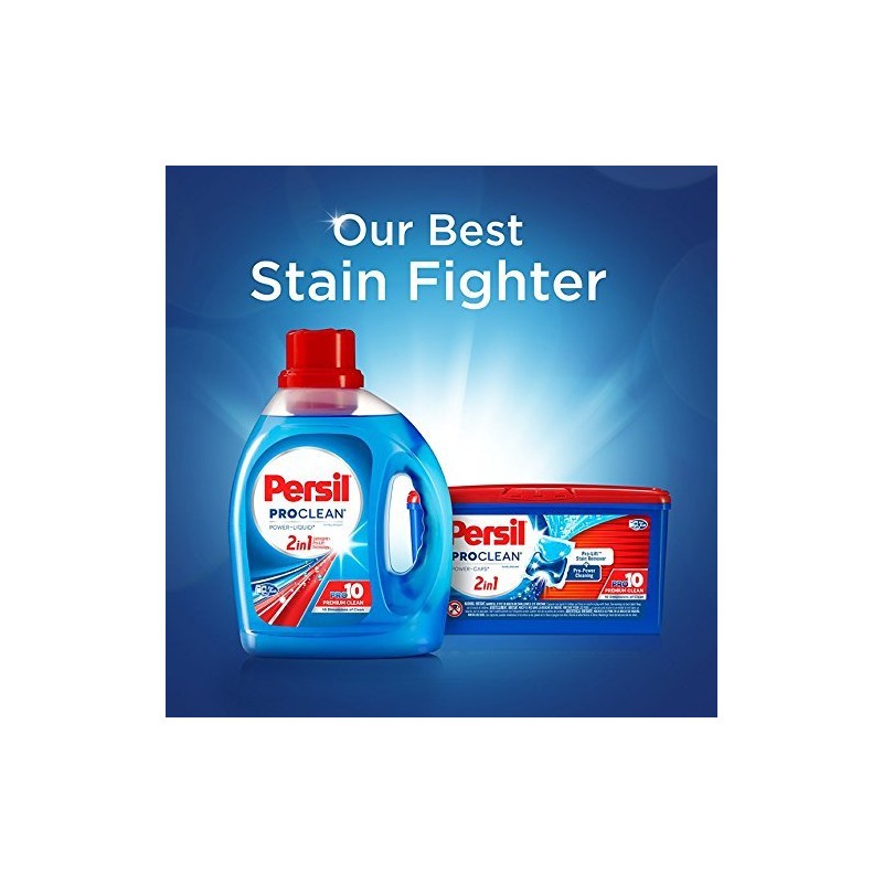 Persil ProClean Liquid Laundry Detergent, Odor Fighter, 100 Fl. Oz