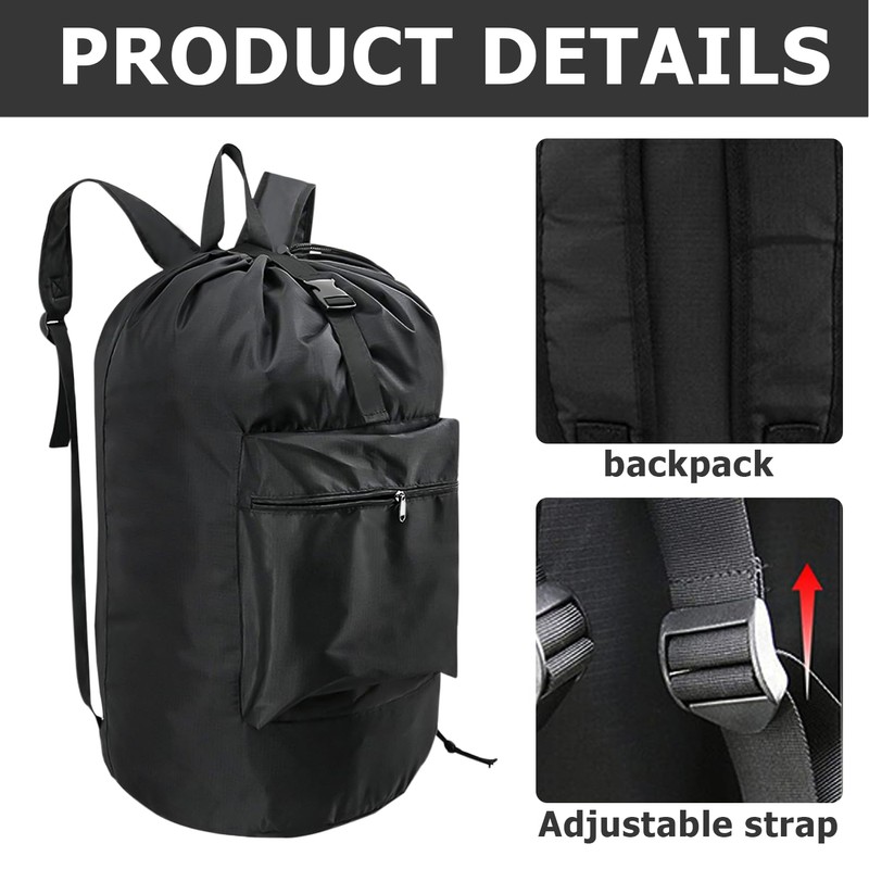90L Large Capacity Laundry Bag Dirty Laundry: Nizirioo Laundry Bag