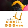 3 Sets Gas Can Spout Replacement Flexible Hoses Vent Covers
