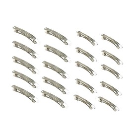 Clip de pelo DIY 20 piezas de diferentes tamaños estilo francés pasador de pelo 60 mm 80 mm para proyectos de manualidades