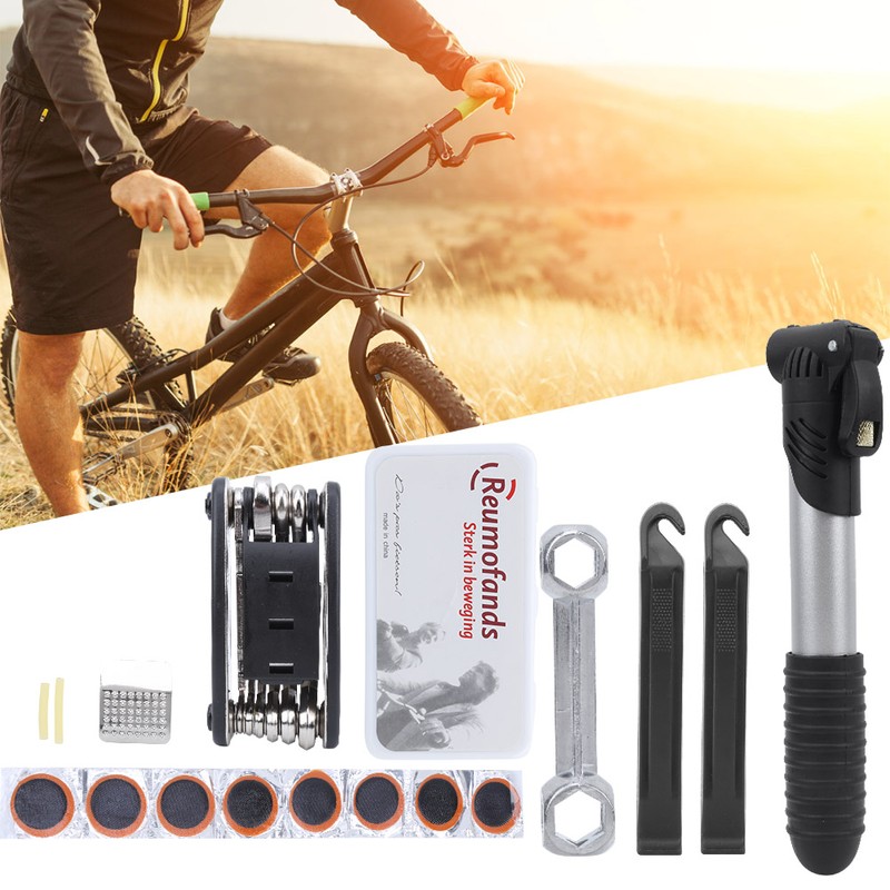 Bike Tools Kits MultiFunction Bike Tire Repairing Tool Essential Cycling