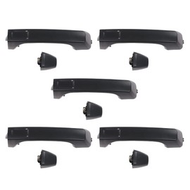 GRAND ORANGE Rear Cargo Door Handle & License Plate Tag Bracket Compatible with 1992-2007 Ford Econoline E150, E250, E350, 6C2Z-15434A20-AA, FO1820100