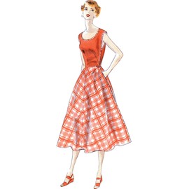 Vogue Ladies Vintage Sewing Pattern Set Sizes 16-18-20-22-24, Multi-Colour