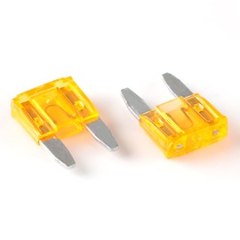 (25Pcs) 5 Amp Mini Car Fuses, 5A Automotive Fuses, Blade Fuse for Car/RV/Truck/SUV/Motorcycle/Boat