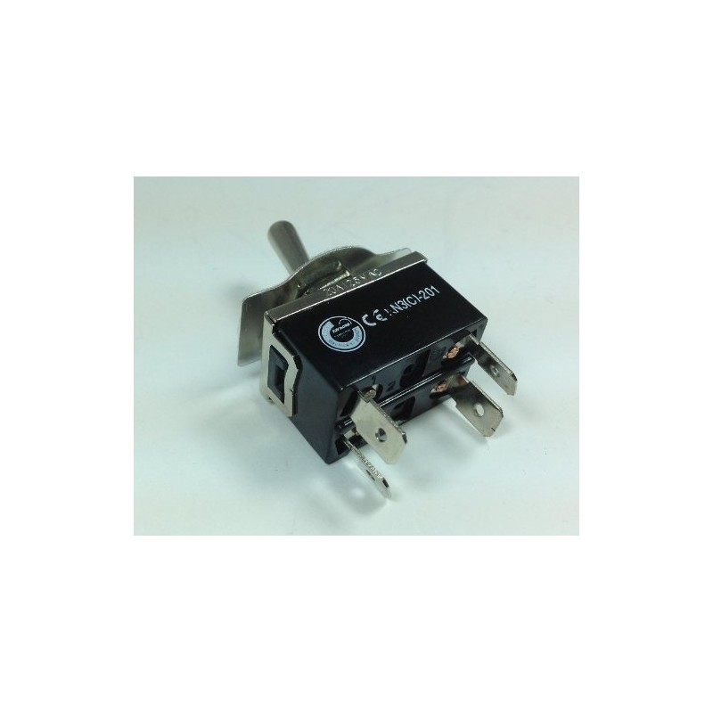 HEAVY DUTY ON/OFF DPST 4P TOGGLE SWITCH 20 AMP 125VAC