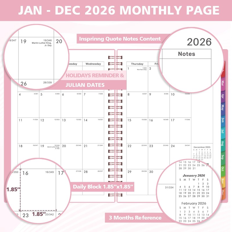 2026 Planner - 2026 Planner Weekly and Monthly from Jan.