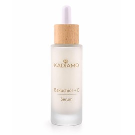 KADIAMO Bakuchiol + E Serum 30 ml, Natural Vitamin A and E, Stimulates Collagen Synthesis, Squalanes, Natural Vegetable Oils, Anti-Ageing, Anti-Wrinkle Serum