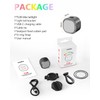 TOWILD TL08 Bike Rear Light with Expression DIY Function,Gradient Color