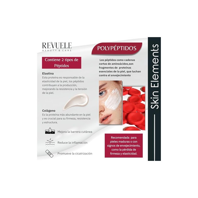 Revuele Skin Elements Crema Rostro Cuello Polipeptido 40ml