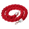 PATIKIL Stanchion Rope, 1.2m/3.9Ft Barrier Rope Twisted Post Ropes for