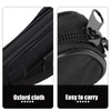 SUPVOX Linen Organizer Flute Case Cover Black Cloth Carrying Case
