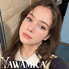 Yawamica Lash Clusters Wispy Eyelash Extensions 8-16mm Natural Volume Eyelash Clusters Pestañas Postizas Naturales C Curly Manga Individual Lashes 144pcs Cluster Lashes DIY Fairy Lash Extension Look