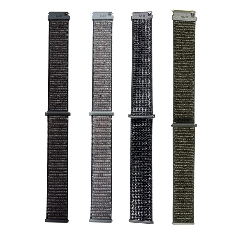 simPLEISURE ea100093 Nylon Watch Strap (0.8 inch / 22 mm