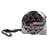 7.5M Nickel Plated Tape Measure Waterproof Rust Resistant Portable Hollow