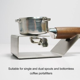 Stainless Steel Portafilter Holder Coffee Portafilter Stand Coffee Portafilter Stand Stainless Steel Tamper Holder Station Coffee Portafilter Stand Stainless Steel
