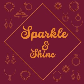 Sparkle & Shine: Dazzling Jewellery Coloring Book