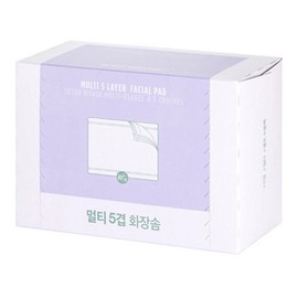 Bubble Talk unbleached cotton pads (200 sheets) 2 / 버블톡 무표백 화장솜 200매 2개