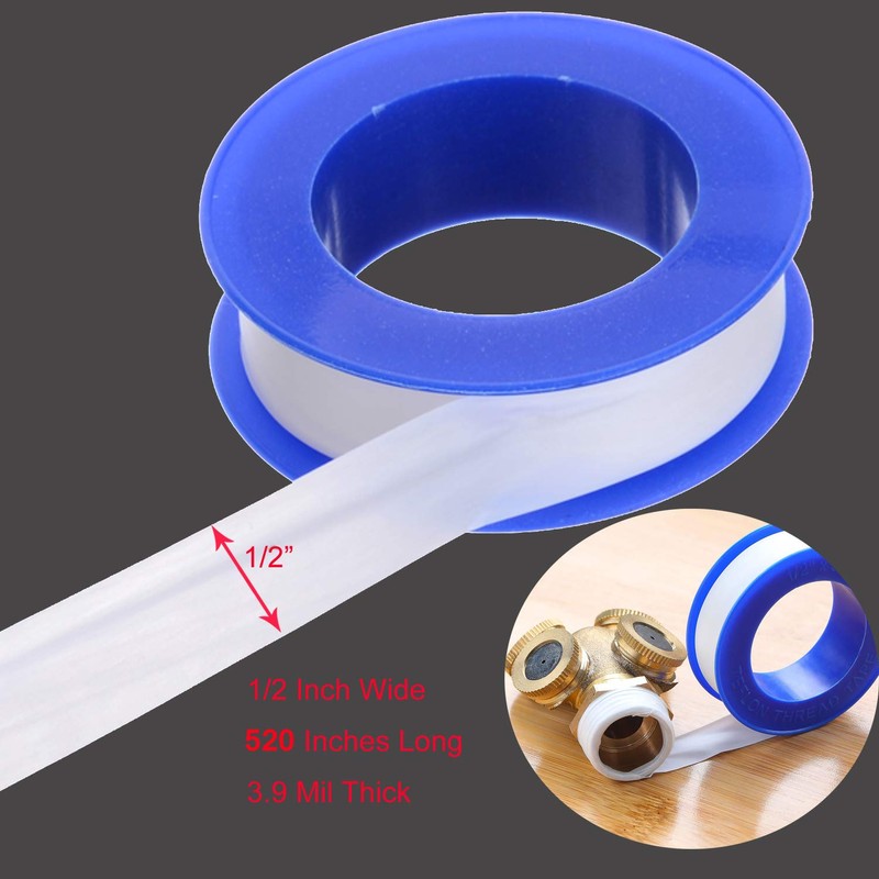 DOPKUSS Plumbers PTFE Pipe Sealant Tape Flex Seal Tape Waterproof