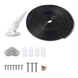 ChimimeDecor 18 Pcs Marine Boat Speedometer Kit, Up to 80mph, with 20 FT PVC Tubing Automatic Kick-up Tube, Pickup Pitot Tube Speed Pick Up Tube,Sea Portable Mini Tool Accessories