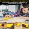 MOGRQAP 7 Piece Manual Sanding Block, Hand Sander Sanding Block