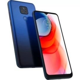 Motorola Moto G Play (2021) 32GB Memory (Cricket ONLY) - Misty Blue *Brand New*