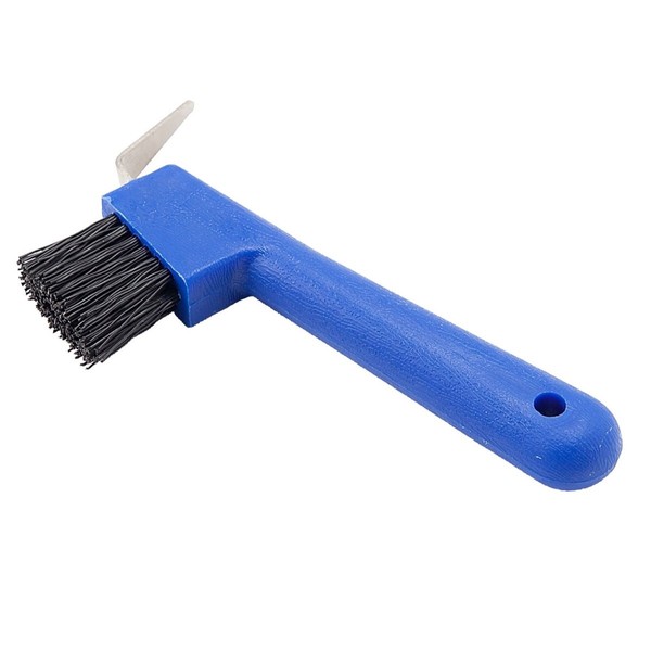 Shires Hoof Pick/Brush-Blue One Size