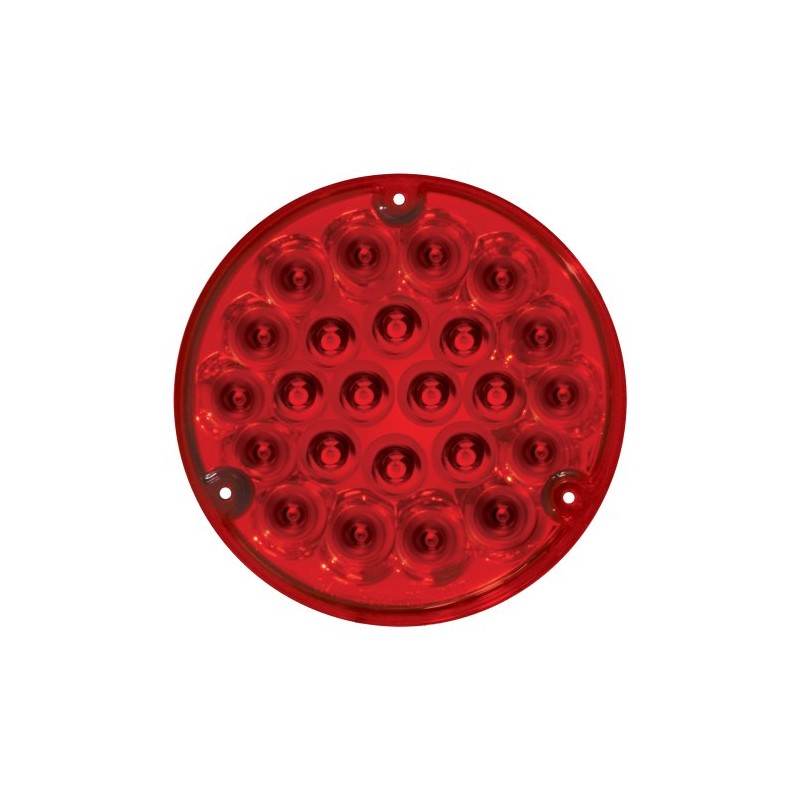 Grand General 76152 Red 4" 24-LED Stop/Turn/Tail Load Light