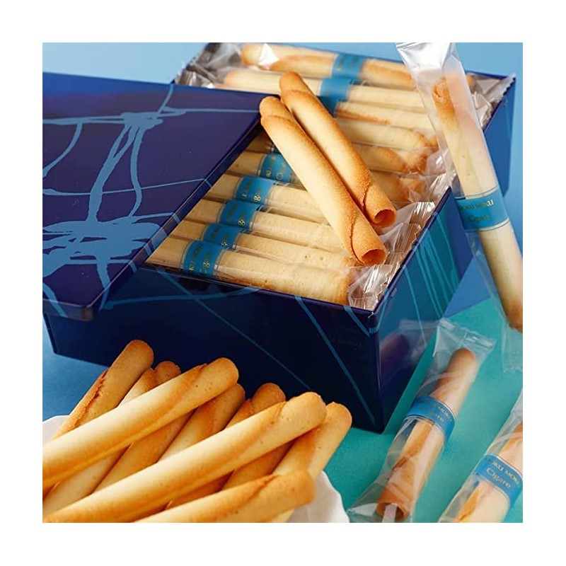 Yoku Moku Cookies 48 PCS Japanese Cookies Cigar Yokumoku 48