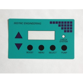 INSYNC ENGINEERING AUTOPILOT Pool Pilot DIGI-220 LBP0116 Label MFG'D