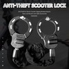 Electric Scooter Locks Anti Theft，Bike Chain Lock with Bag，Best Lock