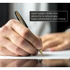 Better Office Products Executive Black Gel Pen, 2 Pack, Classic