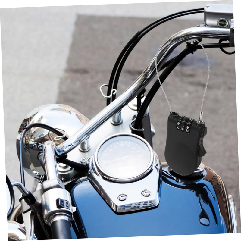 BUGUUYO TSA-Approved Luggage Locks Retractable Cable Lock for Suitcases Strollers