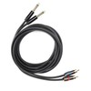 JORINDO Dual 6.35mm Male to Double RCA Male Cable Audio