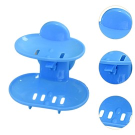 ＫＬＫＣＭＳ Double Layer Soap Dish Soap Tray,Removable for Bathroom,Self Draining,Soap Saver Soap Holder Wall Mounted for Shower Bathtub