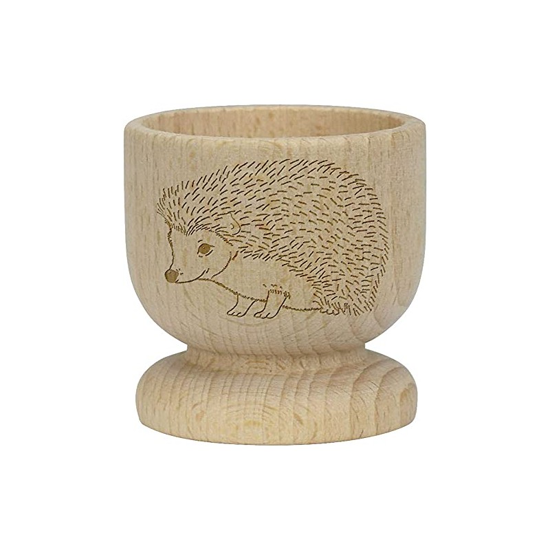 'Hedgehog' Wooden Egg Cup (EC00019013)
