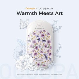 OCOOPA Magnetic Rechargeable Hand Warmers 2 Pack, Fast Heating, 3-Settings, UL Certified, Electric Portable Pocket Heater, Hunting, Golf, Camping Gear, Warm Unique Gifts Women, Tech Gift Men UT3 Lite