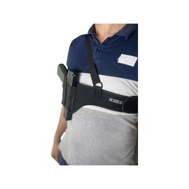 HOEBUG Concealed Carry Shoulder Holster Universal Left and Right, Gun Holster for Men/Women, Fits 9mm (M(up to 40in))