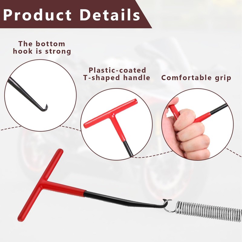 Spring Hook, Spring Puller, Exhaust Spring Hook, Spring Hook Wrench,